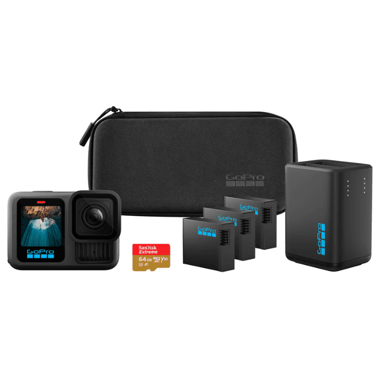 Action Cam GoPro HERO13 Black Extended Power Bundle