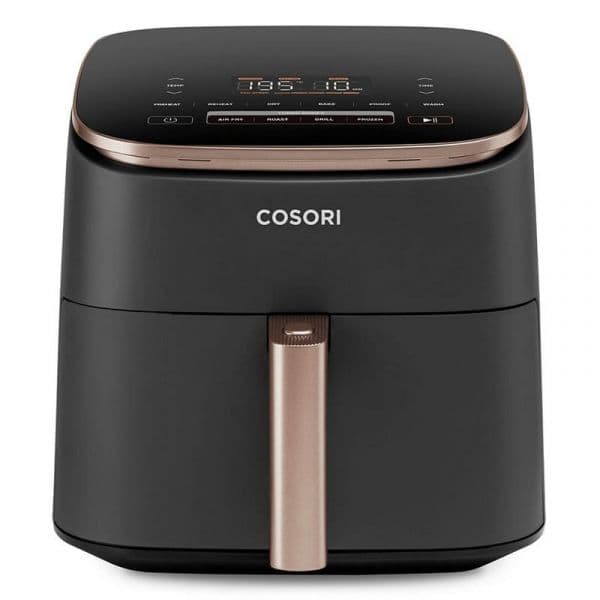 Fritadeira Cosori Turbo Blaze Chef Edition Freidora de Aire 1725W 6L Preta