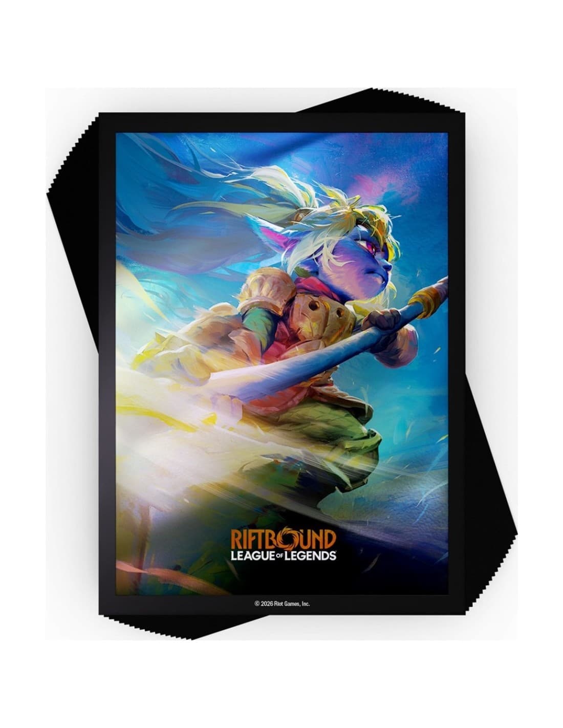 RFT LOL TCG: Unleashed Poppy Keeper of the Hammer Sleeves
