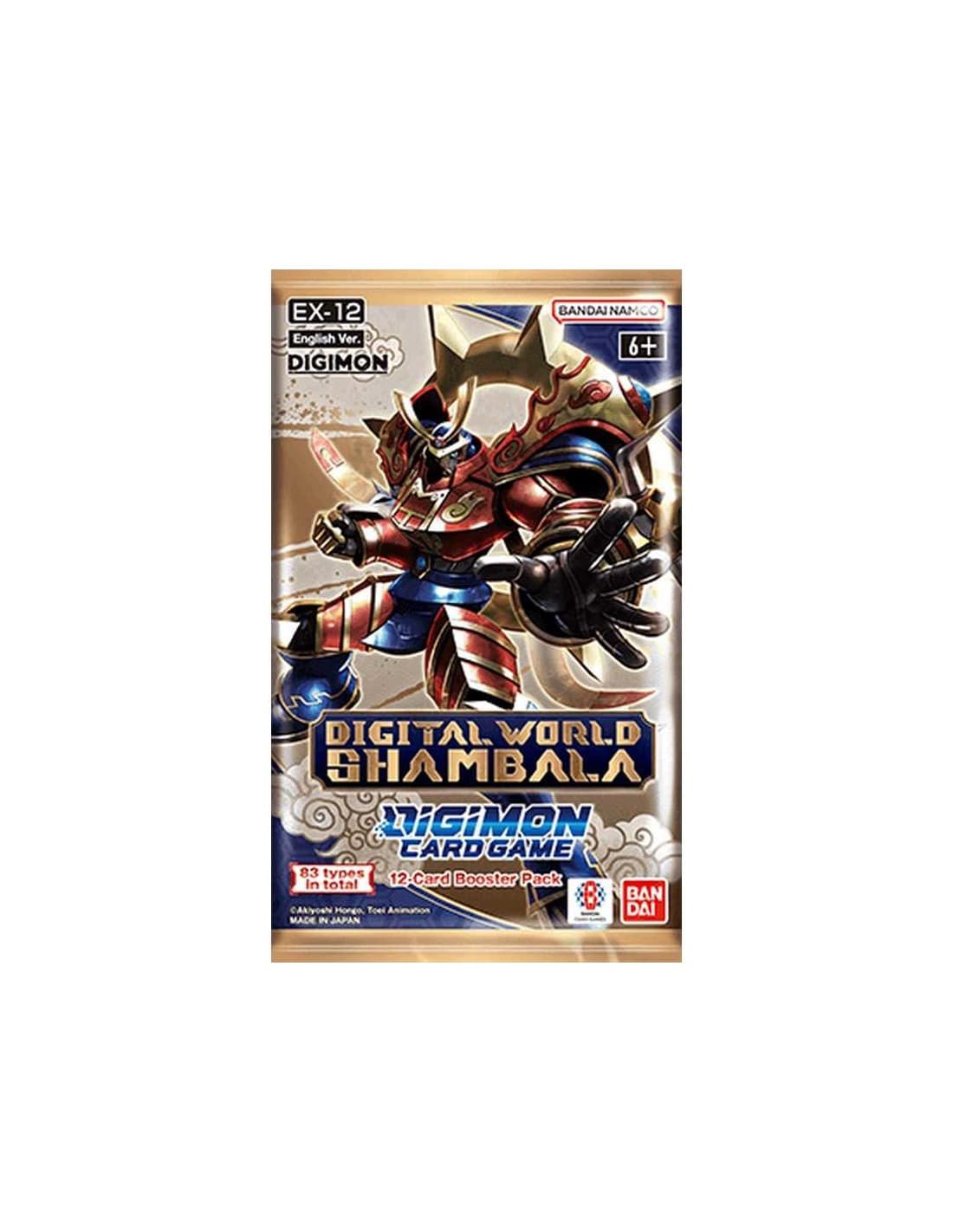 Digimon Card Game Digital World Shambala EX-12 Extra Booster