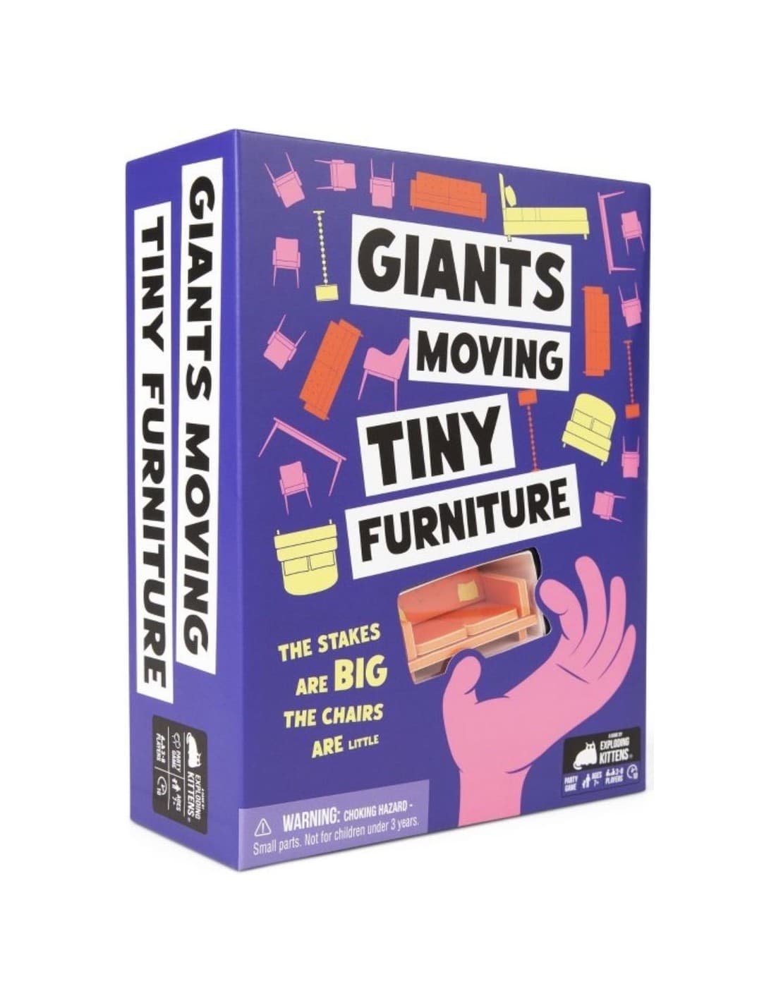 Giants Moving Tiny Furniture: Exploding Kittens