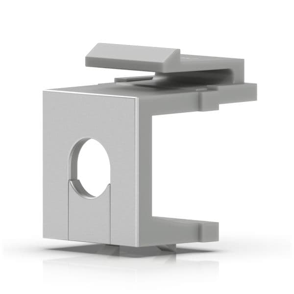 Ubiquiti Encaixe Keystone em Branco Pass-Through 12 Unidades