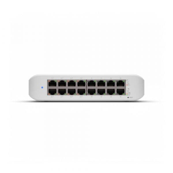 Ubiquiti Switch UniFi Gen2 16 Portas 10/100/1000 Mbps PoE+ Branco - USW-LITE-16-POE