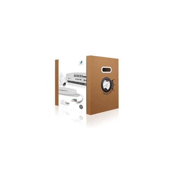 cabo de rede Ubiquiti Networks UC-C6-CMR Cat6 Branco