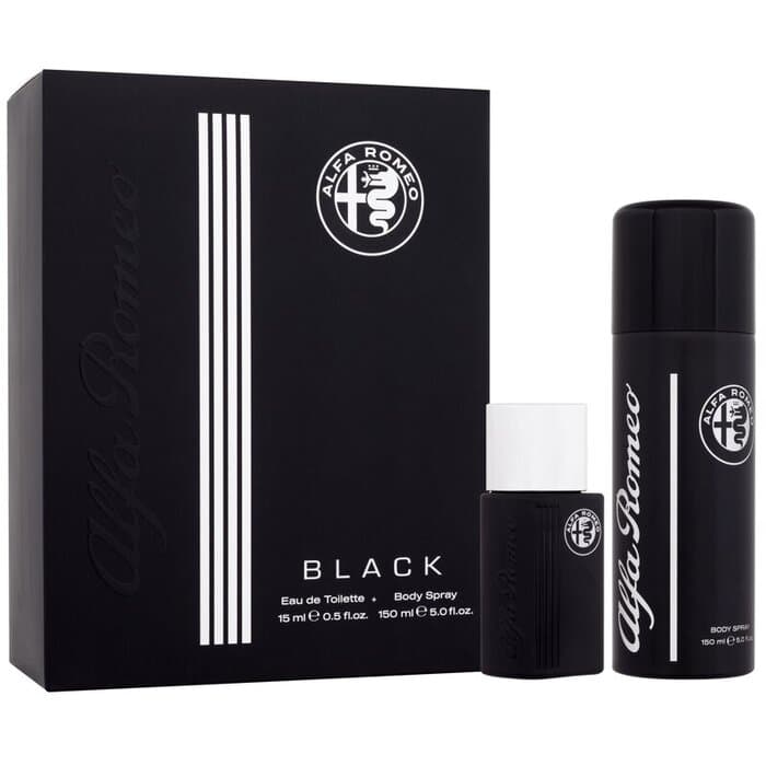 Black Gift Set EDT 15 ml and Body Spray 150 ml