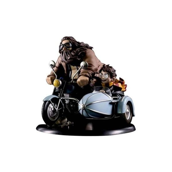 Quantum Mechanix Figura Harry Y Hagrid Harry Potter 18cm