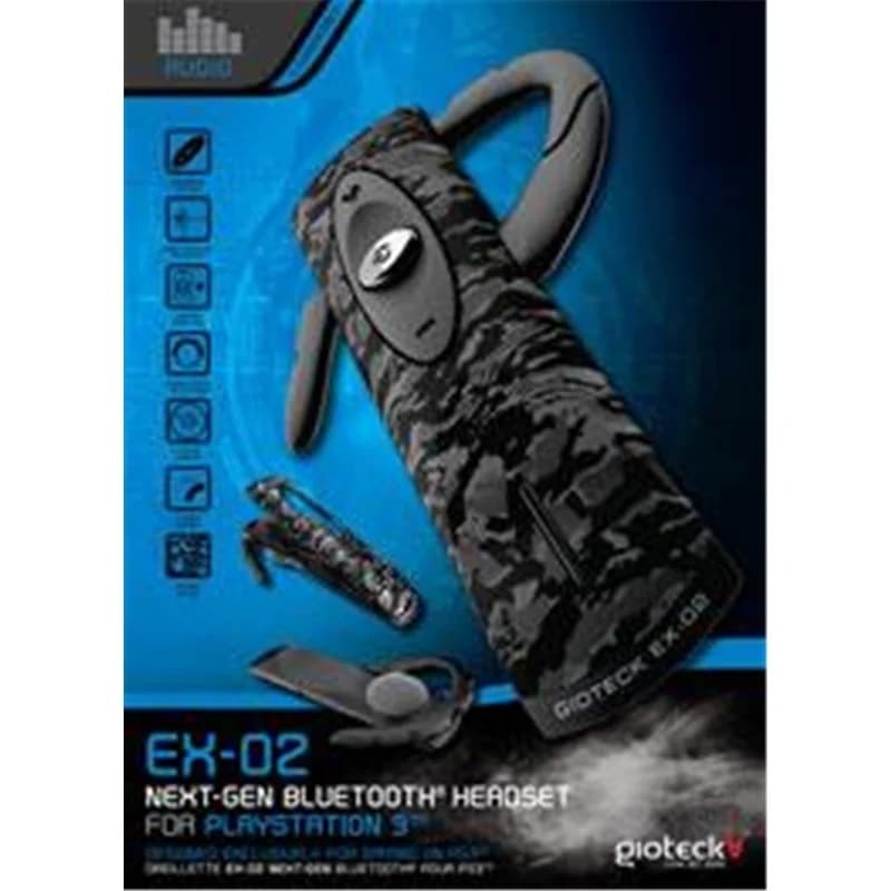 Headset PS3 Bluetooth Gioteck Ex-02