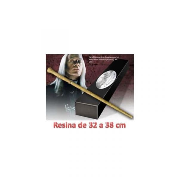 Noble Collection Varinha Lucius Malfoy - Harry Potter
