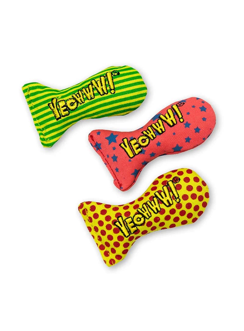 Yeowww! Stinkies Sardines - Sardinha com catnip biológico para gatos (1 unidade)