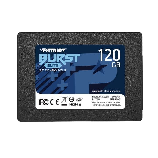 SSD Patriot 120GB Burst Elite 2.5" SATA III