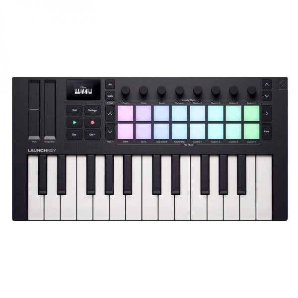 Novation Teclado Controlador MIDI Launchkey Mini 25 MK4 25 Teclas