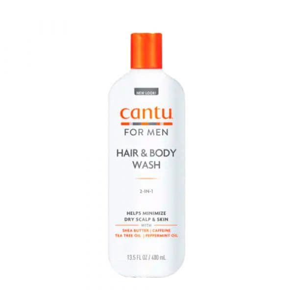 Cantu Men 2 em 1 Shampoo e Gel de Banho 400ml