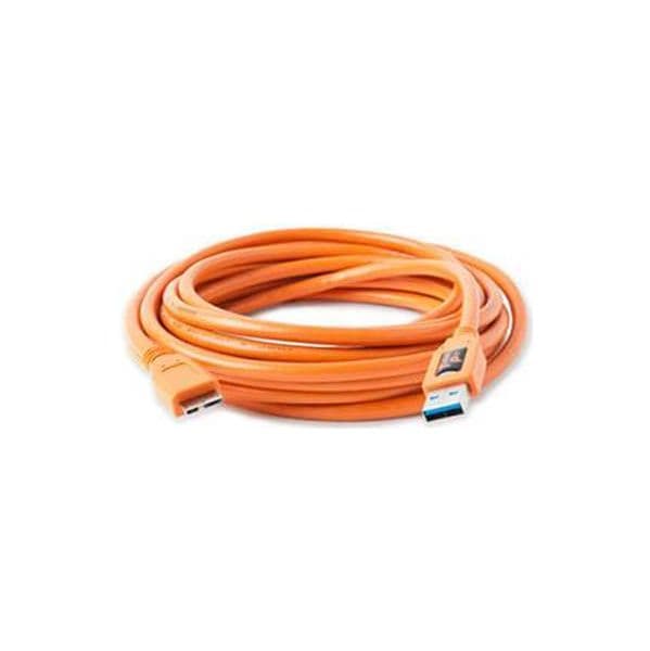 Tether Tools Cabo USB 3.0 Para D850/5D Mark IV Orange - CU5454