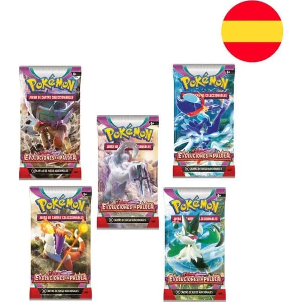Pokémon Pokemon TCG Scarlet & Violet - Paldea Evolved Booster (ES / Sortido)