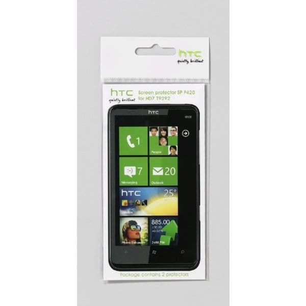 protector ecrã HTC sp p355 para HTC gratia (x2)