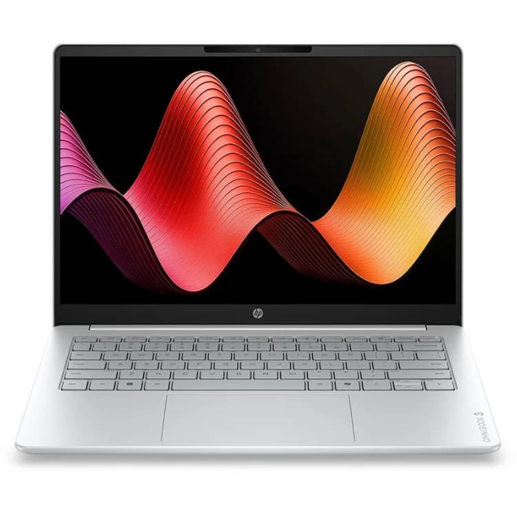 HP OmniBook 3 Laptop 14-hy0008npx AMD Ryzen™ 5 40 Computador portátil 35,6 cm (14") 2K 8 GB LPDDR5-SDRAM 512 GB SSD Wi-Fi 6 (802.11ax) FreeDOS Cinzento, Prateado