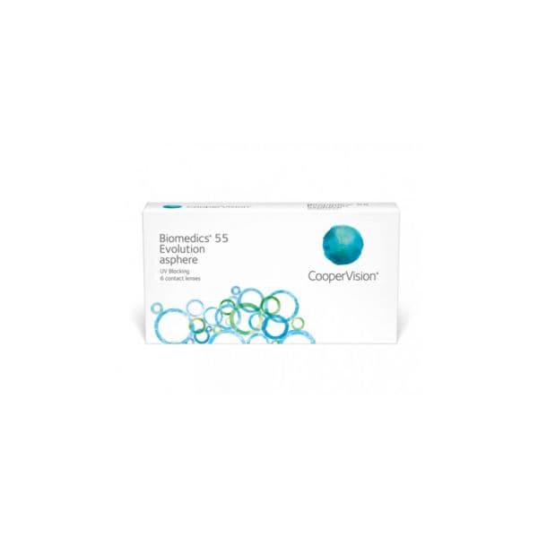 CooperVision Lentes Mensais Biomedics 55 Evolution 6 lentes
