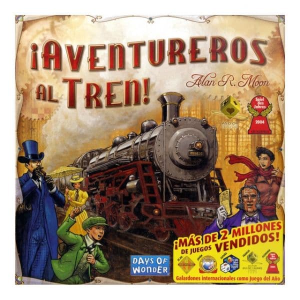 Edge Entertainment - Jogo de Tabuleiro Ticket to Ride