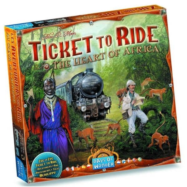 Days of Wonder Ticket to Ride The Heart of Africa - DOW720117