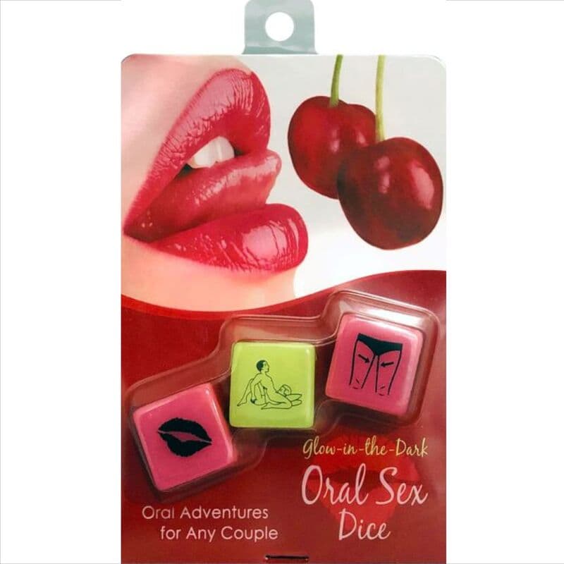 Kheper Games Jogo de Dados de Sexo Oral com Glow In the Dark