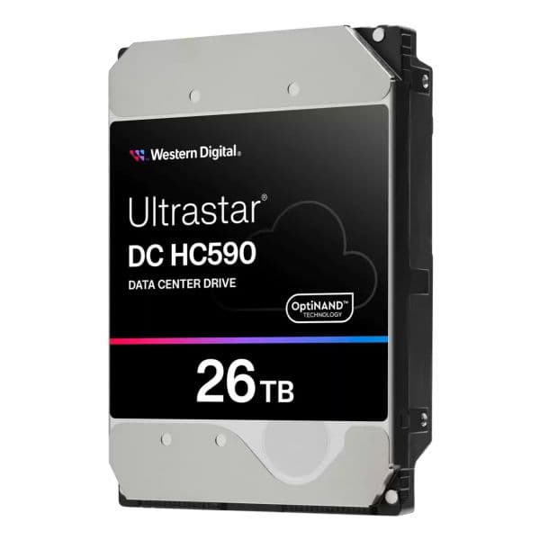 Western Digital 26TB Ultrastar DC HC590 3.5" 512MB 7200RPM SATA3 - WUH722624ALE6L1