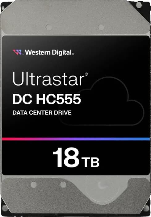 Western Digital 18TB Ultrastar DC HC555 3.5" 512MB 7200RPM SAS 12Gb/s - WUH722018CL5204