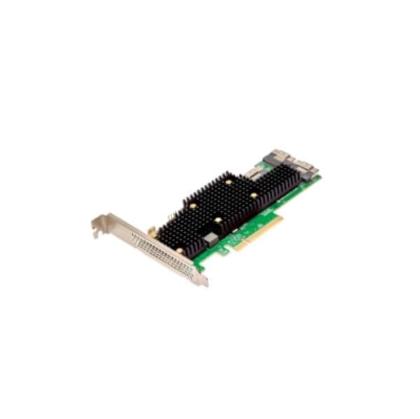 Broadcom HBA 9600-24i Controlador de Armazenamento/Memória PCIe 4.0 x8 SATA 6Gb/s SAS 24Gb/s NVMe 24 Canais