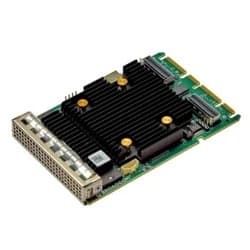 Broadcom MegaRAID 9562-16i - Controlador de armazenamento (RAID) - 16 Canal - SATA 6Gb/s / SAS 12Gb/s / PCIe 4.0 (NVMe) - RAID (expansão de disco rígido) RAID 0, 1, 5, 6, 10, 50, 60 - PCIe 4.0 x8