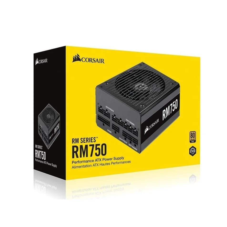 FONTE DE ALIMENTAÇÃO CORSAIR RM SERIES RM750 80+ GOLD FULL MODULAR