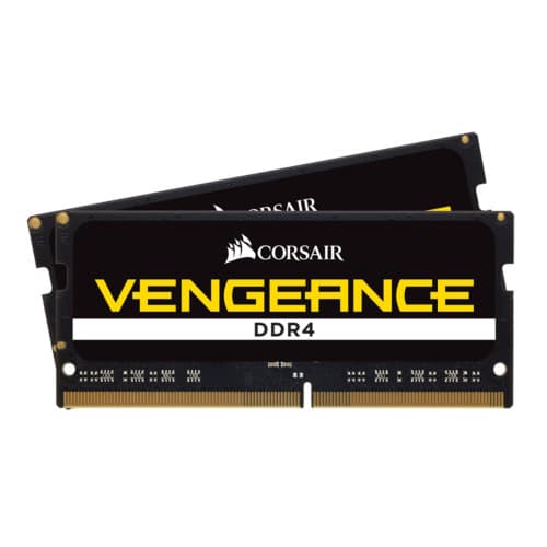 Memória RAM Corsair So-dimm 32GB (2x16gb) DDR4-3200 Black CMSX32GX4M2A3200C - CMSX32GX4M2A3200C22