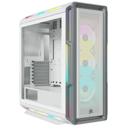 Corsair iCUE 5000T RGB Vidro Temperado USB 3.0 Branca