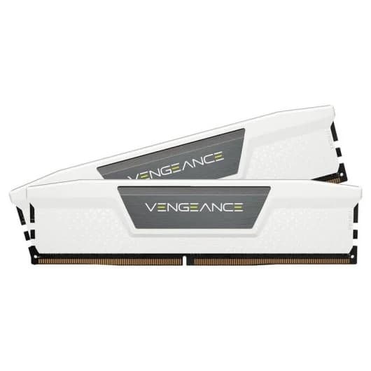 Memória RAM Corsair Dimm 32GB DDR5-5600 Kit Branco, CMK32GX5M2B5600C36 - CMK32GX5M2B5600C36W