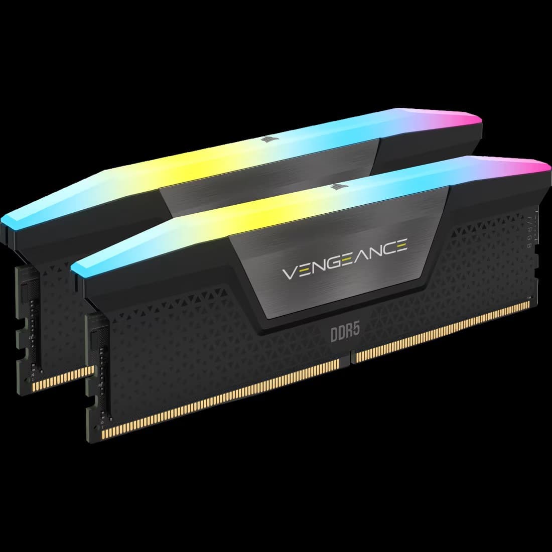 Memória RAM Corsair Vengeance RGB DDR5 6400MHz 64GB (2x32GB) CL32 Pretas