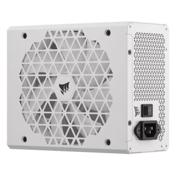 CORSAIR Fonte de alimentação RM1000x SHIFT White Series 1000W 80 Plus Gold Modular