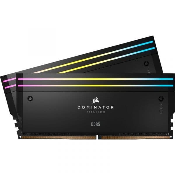 Memória RAM Corsair Dominator Titanium DDR5 6600 MHz 32 GB 2x16 GB CL32 XMP Preto