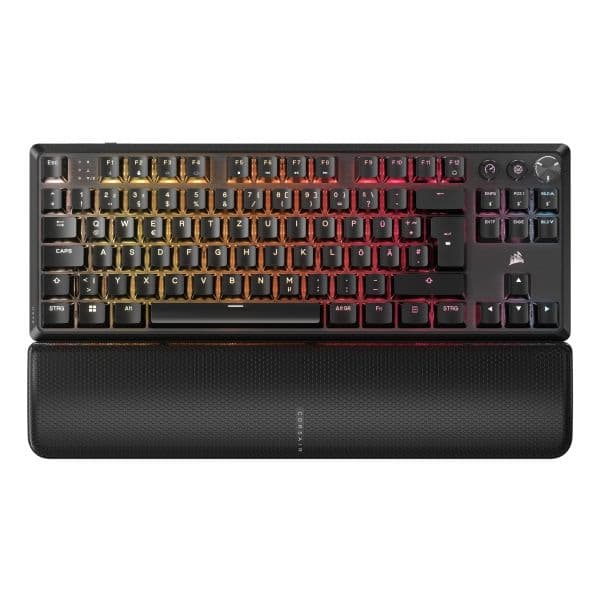 Corsair K70 Core TKL MLX RED Preto Wireless DE