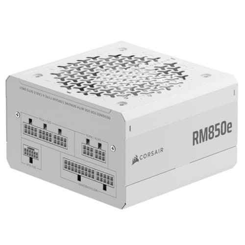 Corsair RMe Series RM850e ATX 3.1 PCIe 5.1 850W Cybenetics 80 Plus Gold Modular Branca