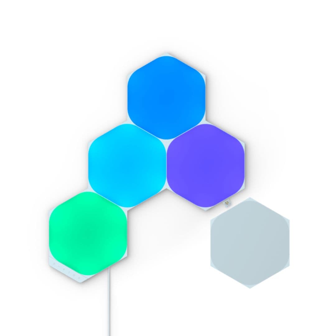 Nanoleaf Hexágonos Kit Inicial com 5 painéis