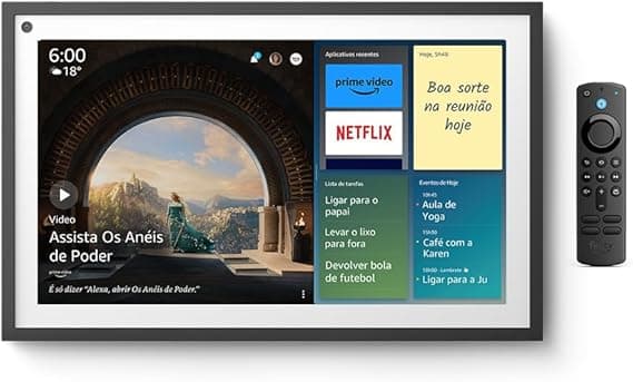 Amazon Alexa Echo Show 15.6'' + Comando