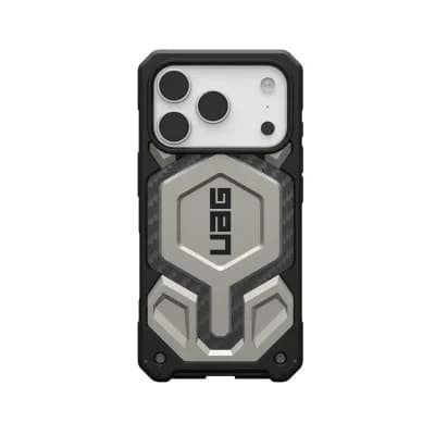 Urban Armor Gear Capa Monarch Pro para iPhone 17 Pro Titanium
