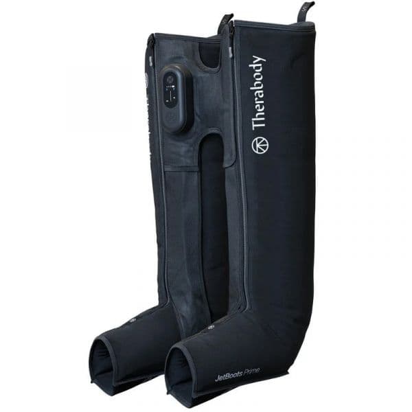 Therabody JetBoots Prime Botas de Compressão Sem Fios de Viagem S Preto