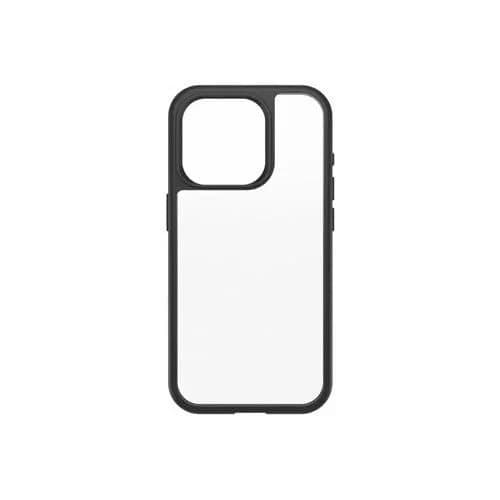 Capa Otterbox React para iPhone 15 Pro Transparente/ Preto