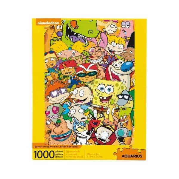 Aquarius Puzzle 1000 Peças Nickelodeon Cast