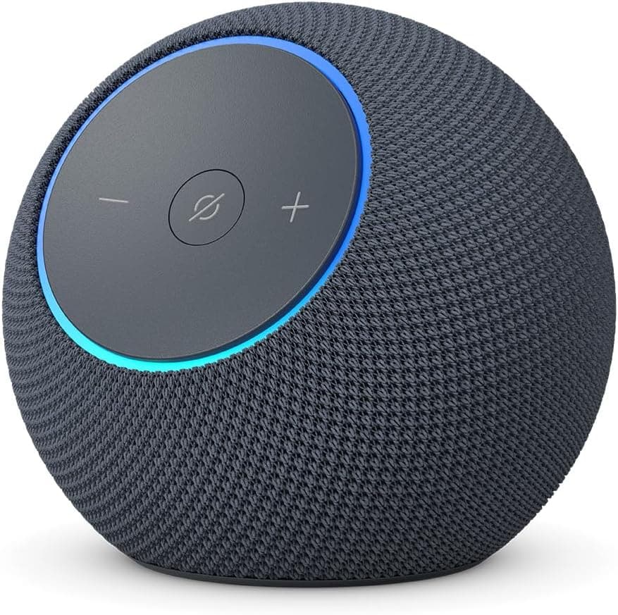 Amazon Echo Dot Max Coluna Inteligente Alexa Graphite