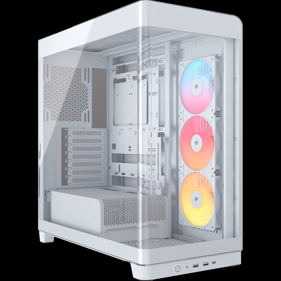 Corsair 4500X RS-R ARGB Midi Tower ATX com Vidro Temperado, 3x120mm e USB-C Branca