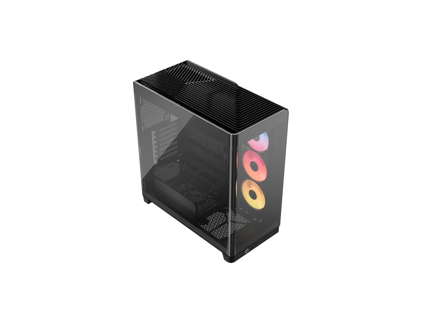 Corsair 4500X LX-R RGB Midi Tower ATX com Vidro Temperado, 2x 140mm e USB-C Preta
