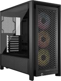 Caixa ATX Corsair Frame 4000D RS ARGB Preto Vidro Temperado