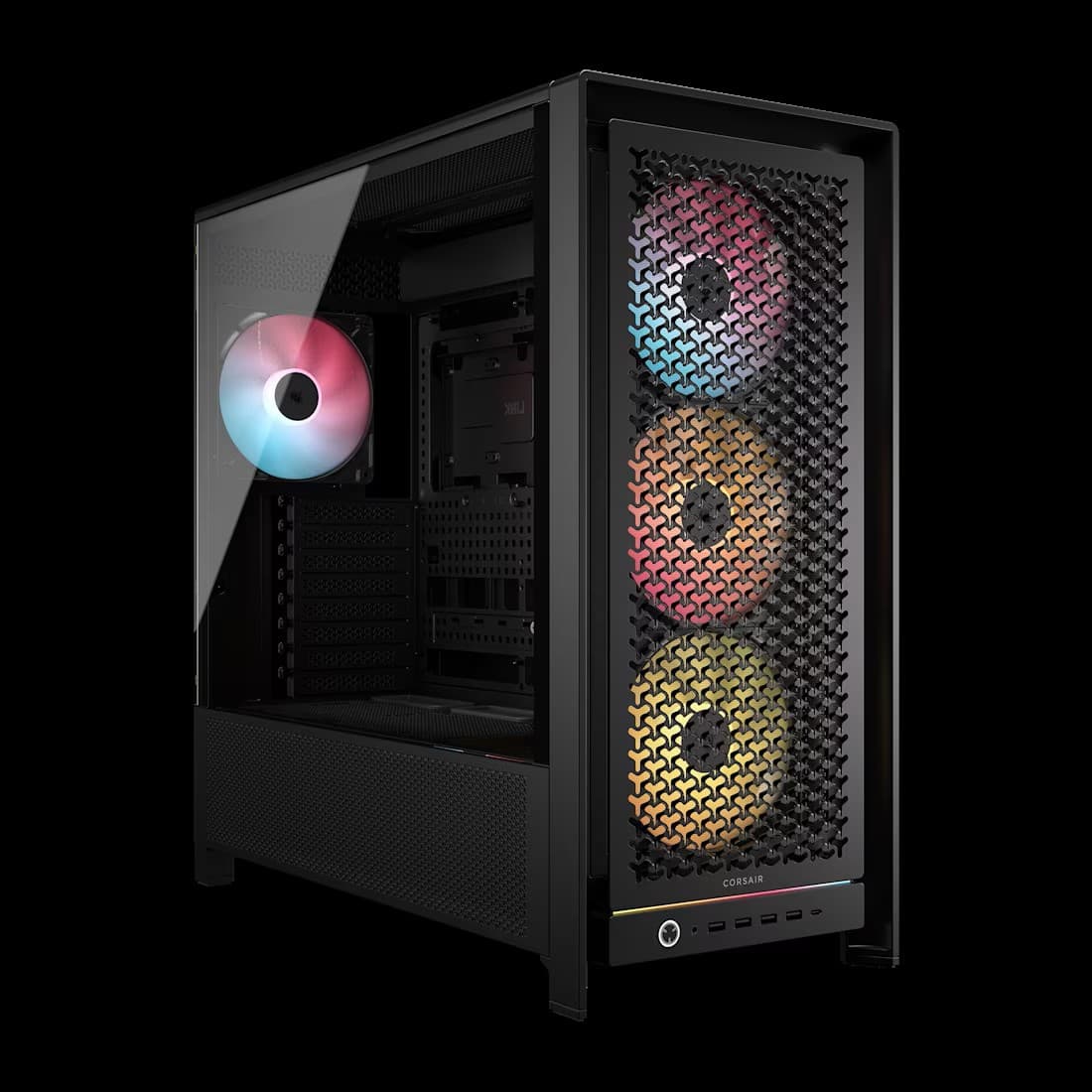 Corsair FRAME 5000 RS ARGB E-ATX Vidro Temperado USB-C Preta