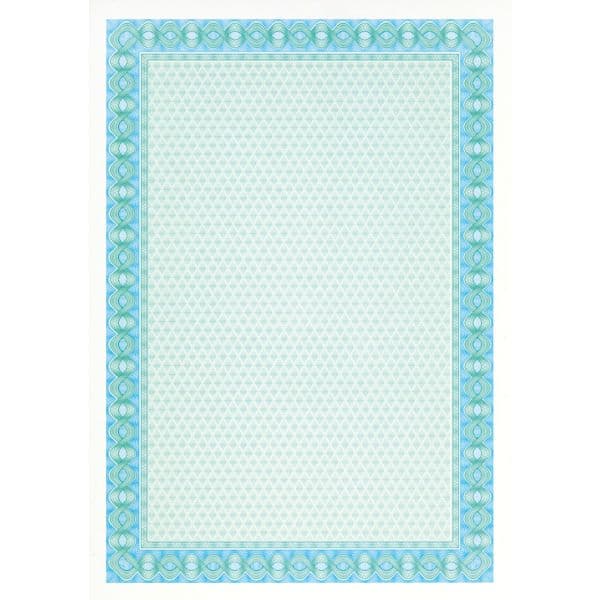 Apli Papel Certificados e Diplomas 115g 10Fls Azul Turquesa - 11970