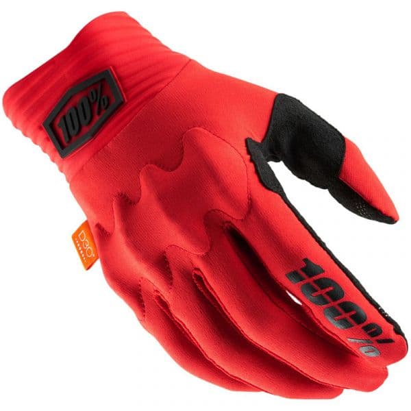 100% Luvas Cognito Red / Black S - 1001301310